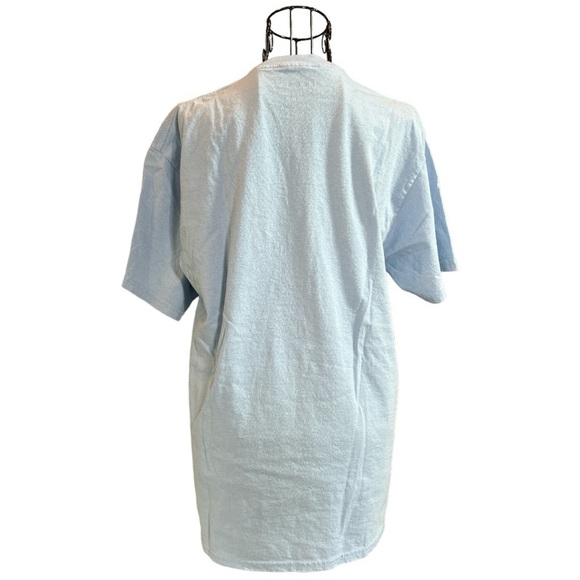 PacSun Dreamers of Hope and Justice Butterfly Floral T-shirt Blue Size Medium - Picture 4 of 10